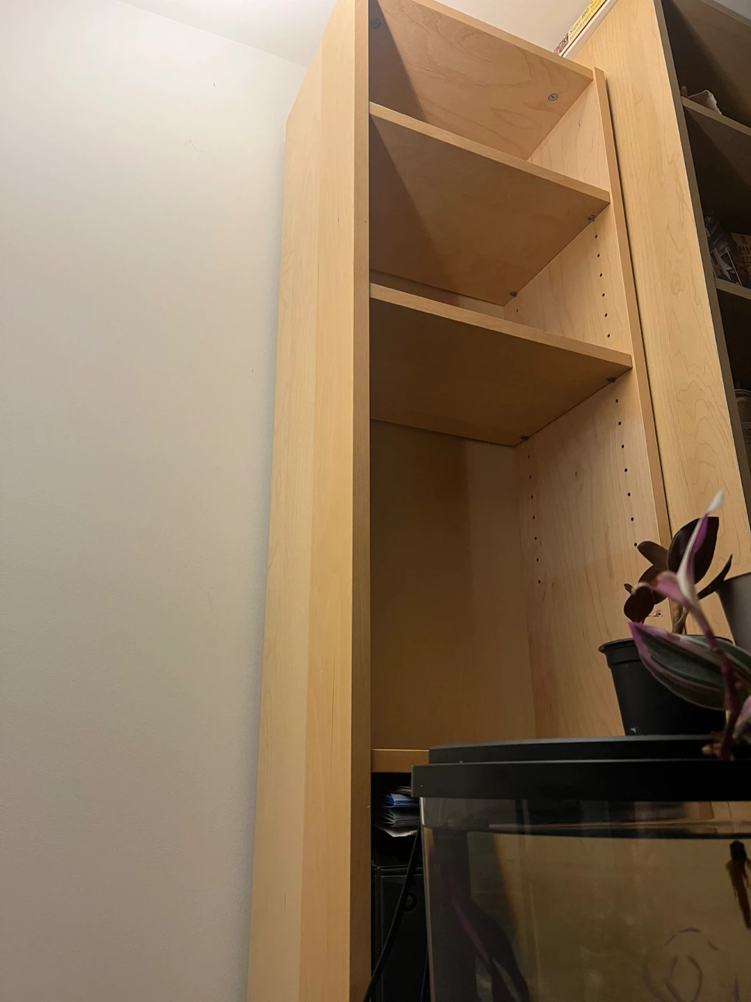 Wooden Bookcase Shelving Unit - photo 2
