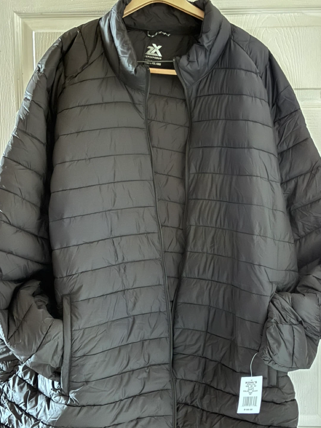ZeroXposur Black Puffer Jacket