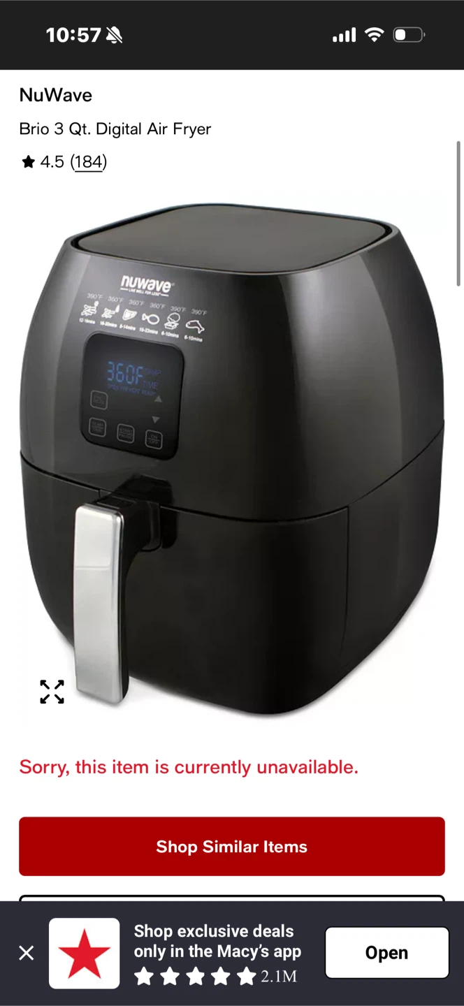 Air Fryer NuWave