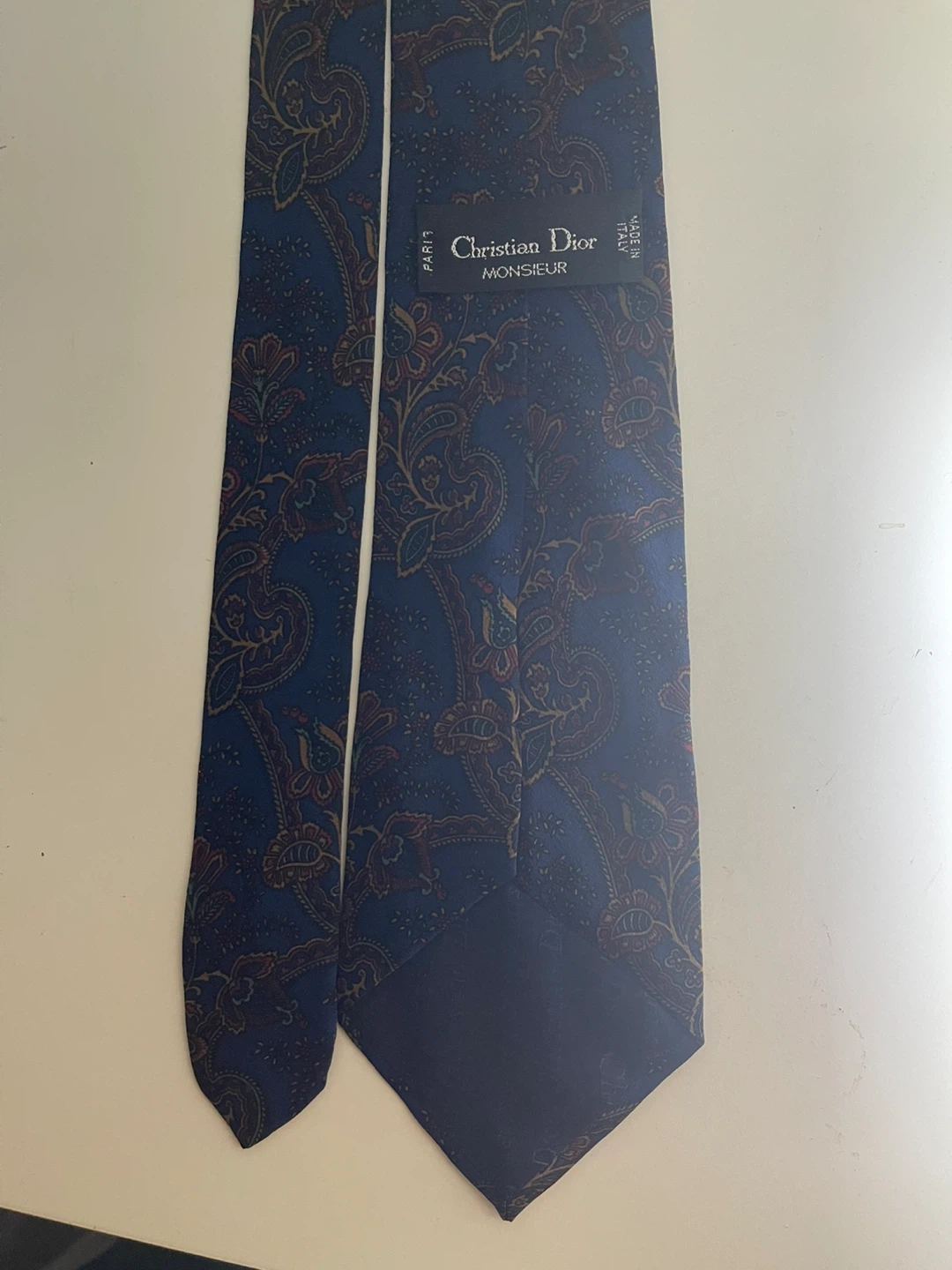 Christian Dior 100% Silk Tie