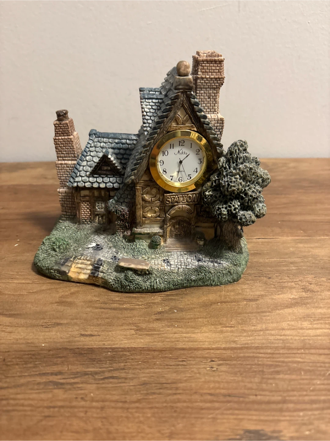 Nikko Station Clock Figurine