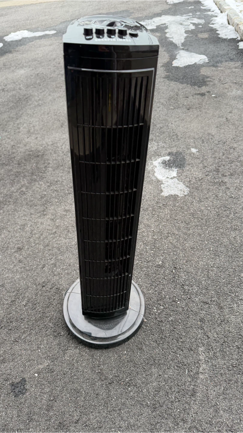 Sharper Image Black Tower Fan - photo 3