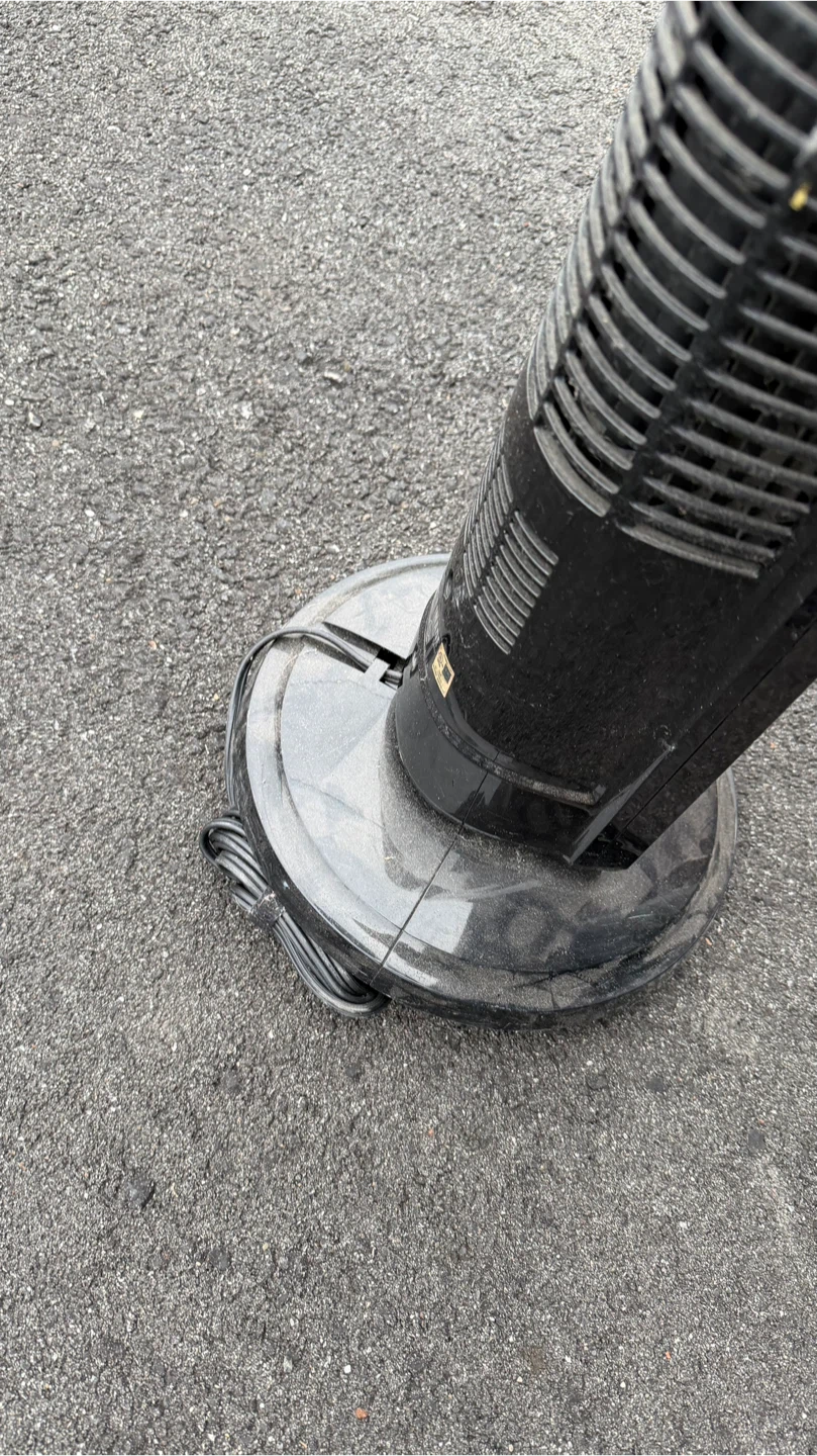 Sharper Image Black Tower Fan - photo 4