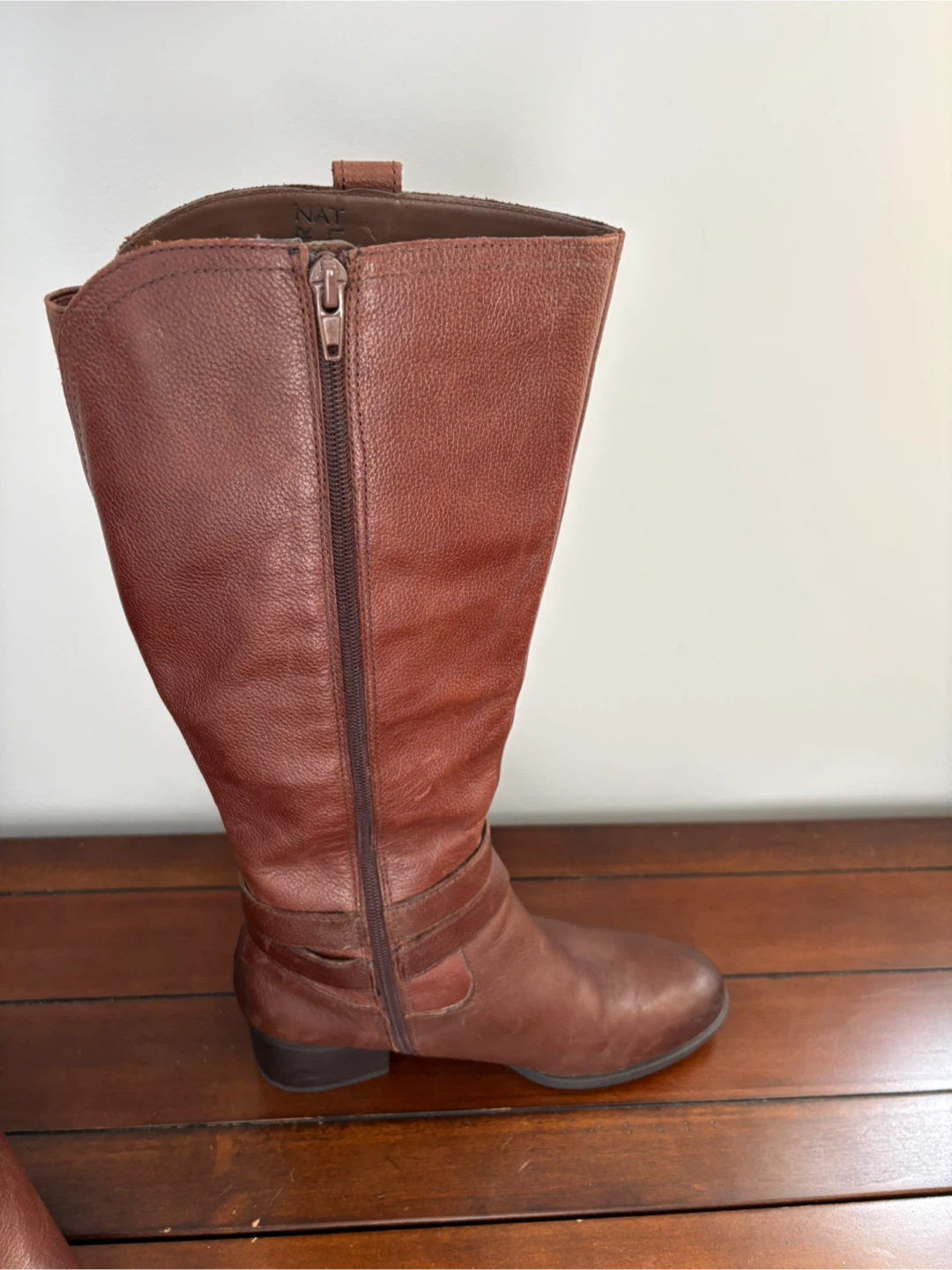 Naturalizer Brown Leather Boots - photo 3