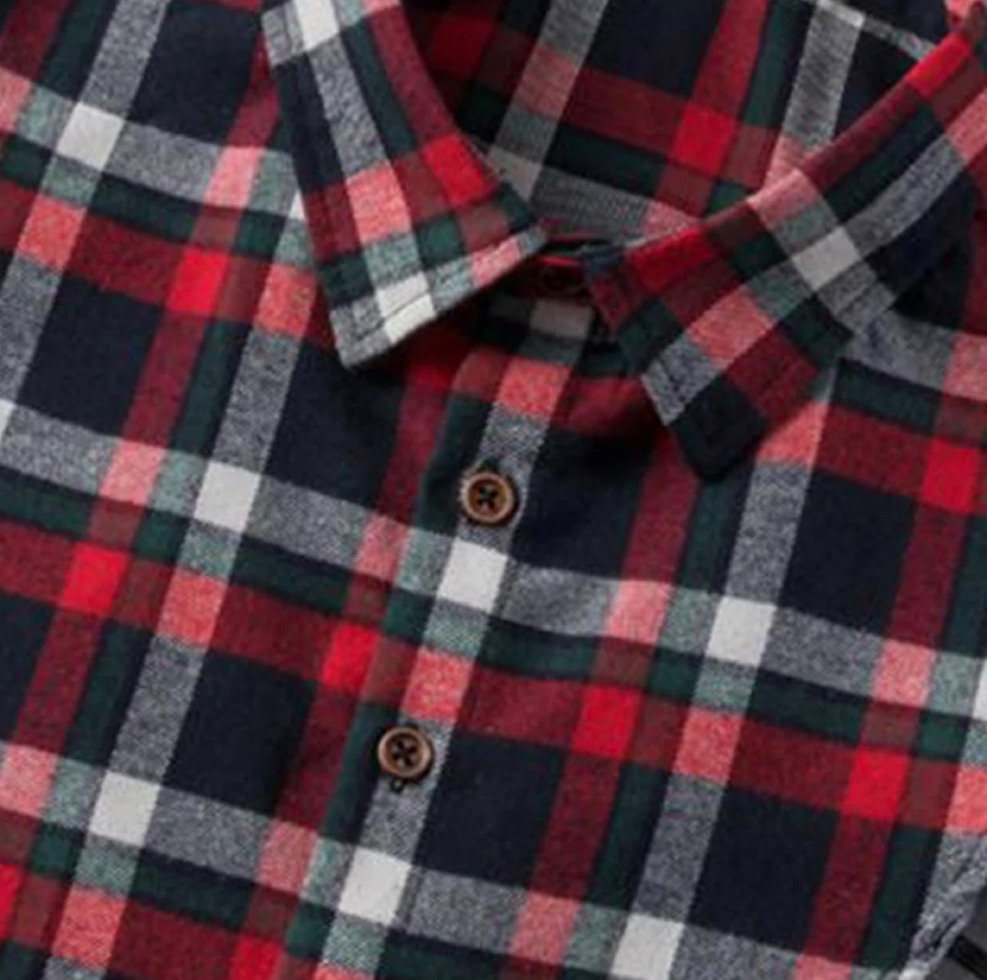 Detachable Plaid Collar - photo 3