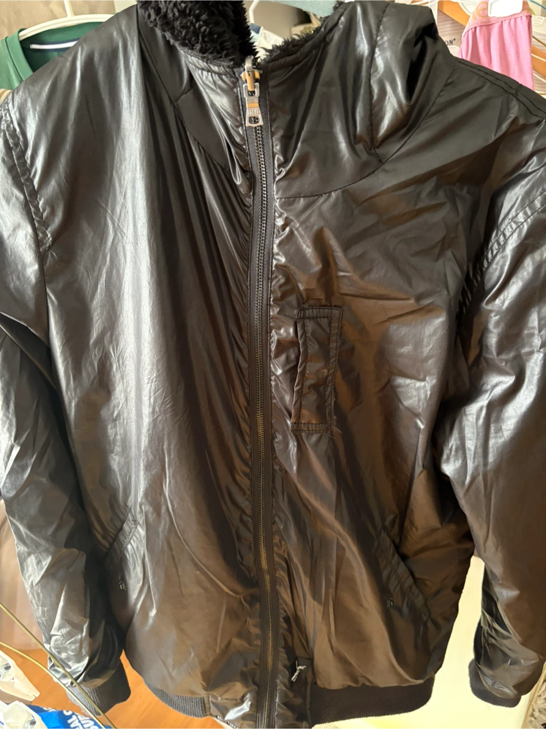 Underground UK Black Hooded Jacket