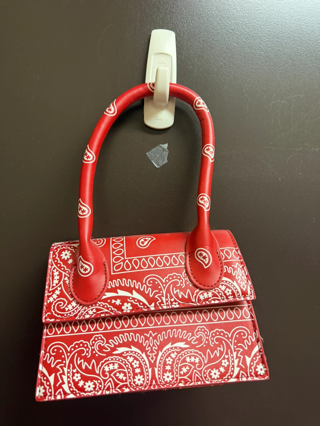 SAM FOREVER Red Bandana Mini Bag