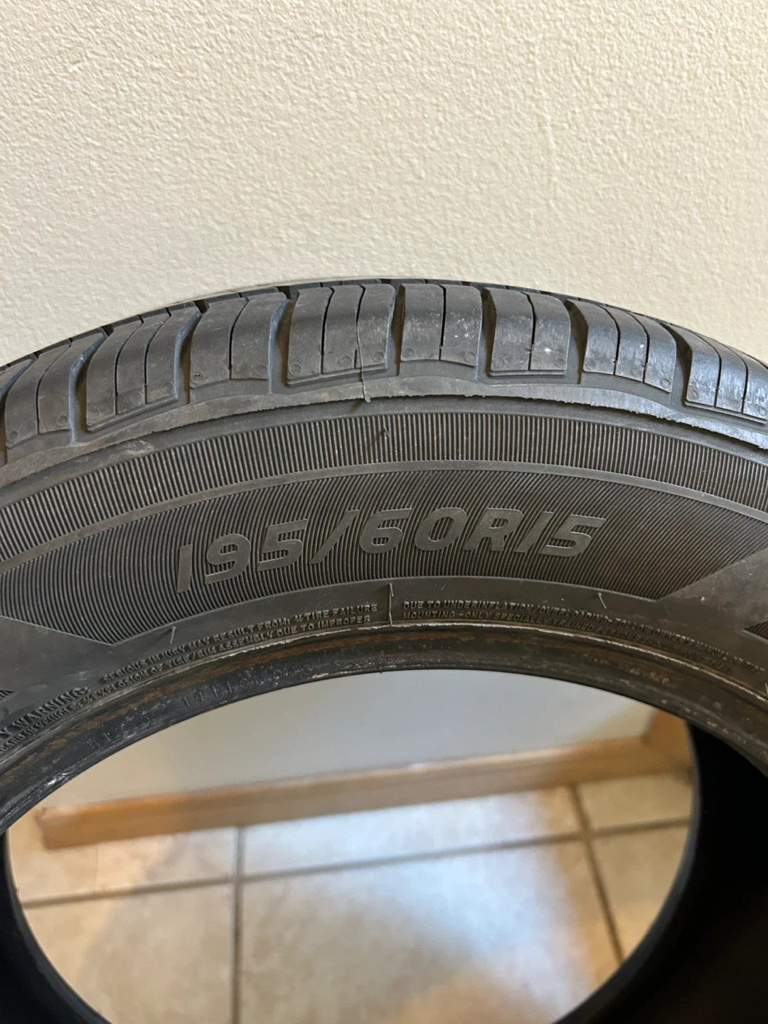 195/60R15 Tires - Set of 4