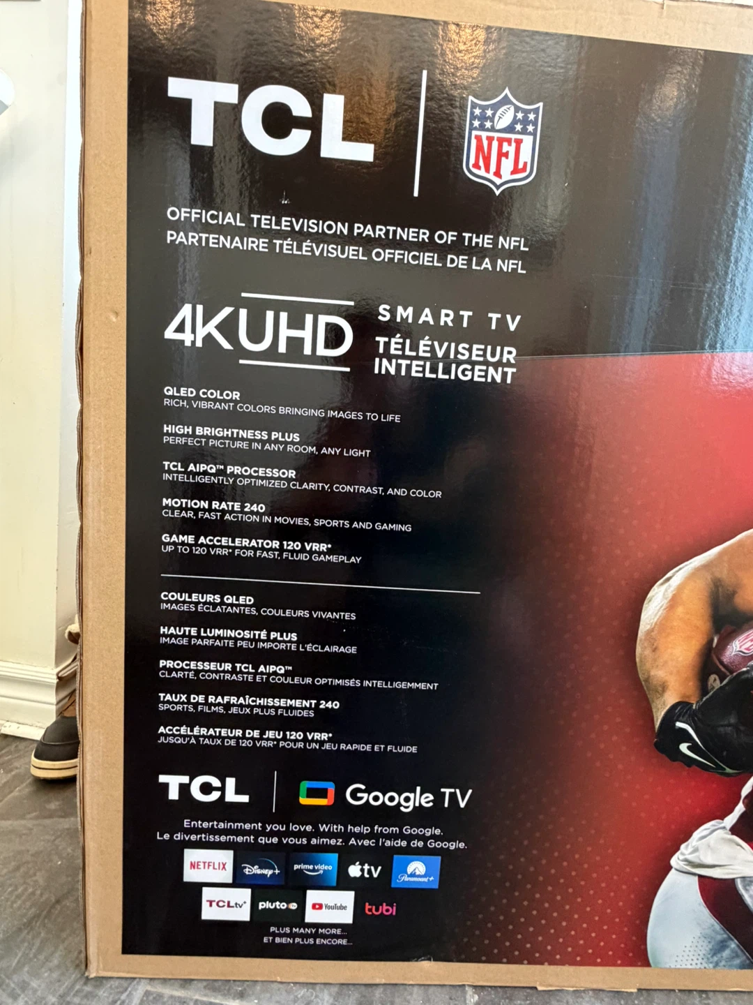 TCL 55" Q-Class 4K UHD QLED Smart TV - New in Box! - photo 3