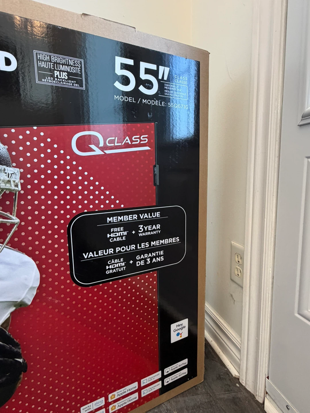TCL 55" Q-Class 4K UHD QLED Smart TV - New in Box! - photo 4