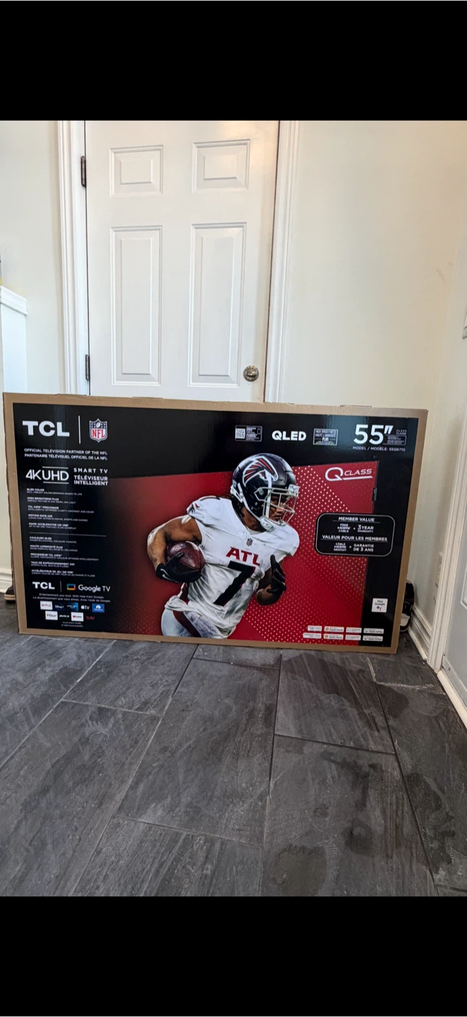TCL 55" Q-Class 4K UHD QLED Smart TV - New in Box! - photo 2