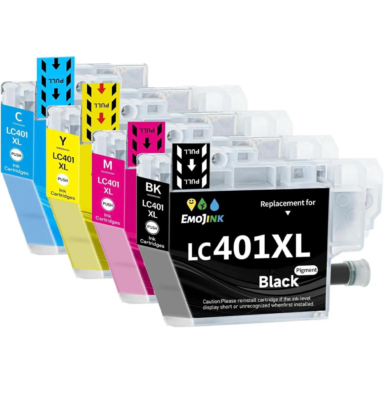 Emojiink LC401XL Ink Cartridge Set - New