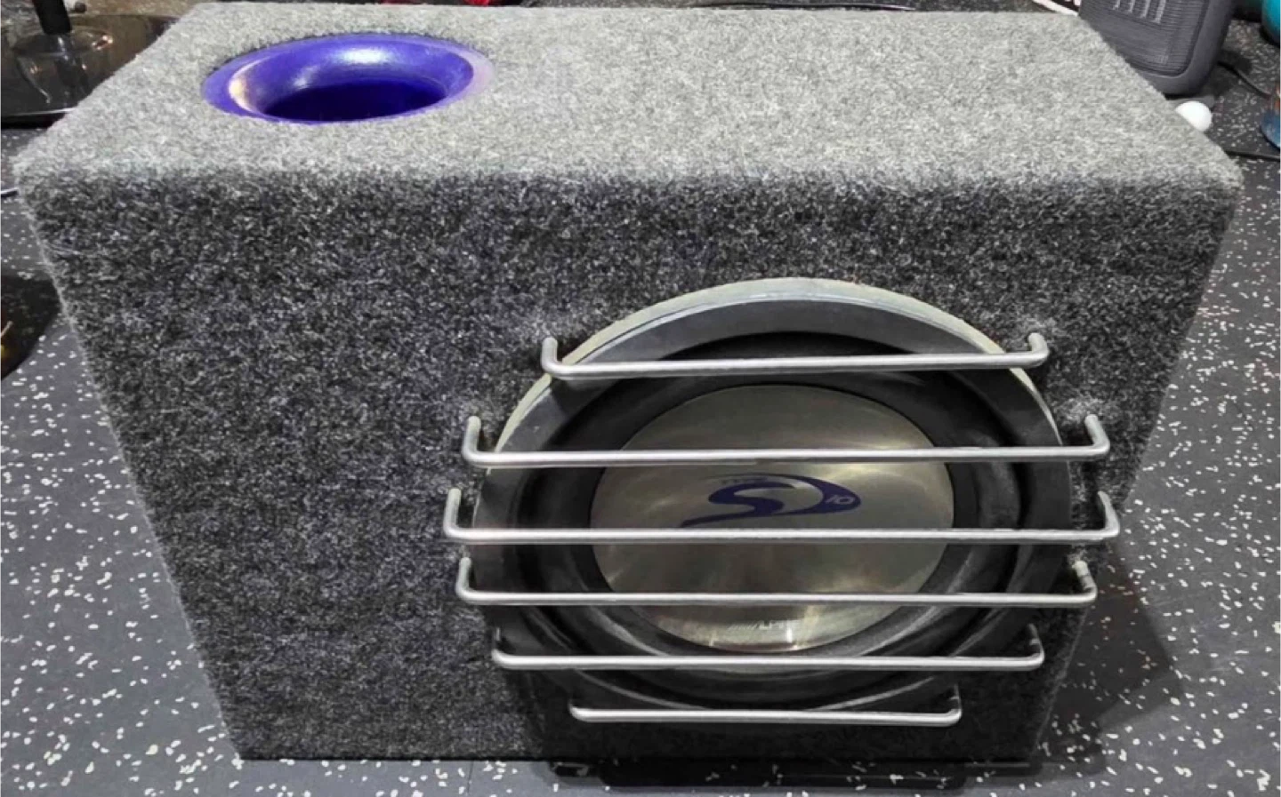 Alpine Subwoofer with JL Audio Amplifier