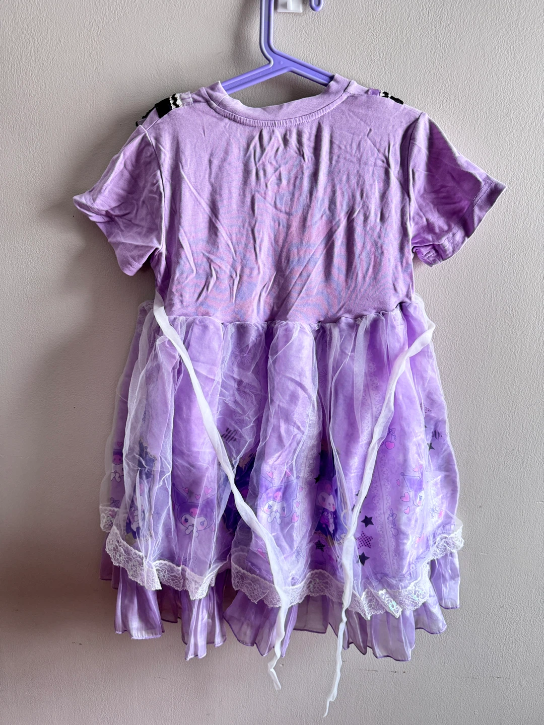 Kuromi Purple Dress Toddler size 5-6T - photo 3
