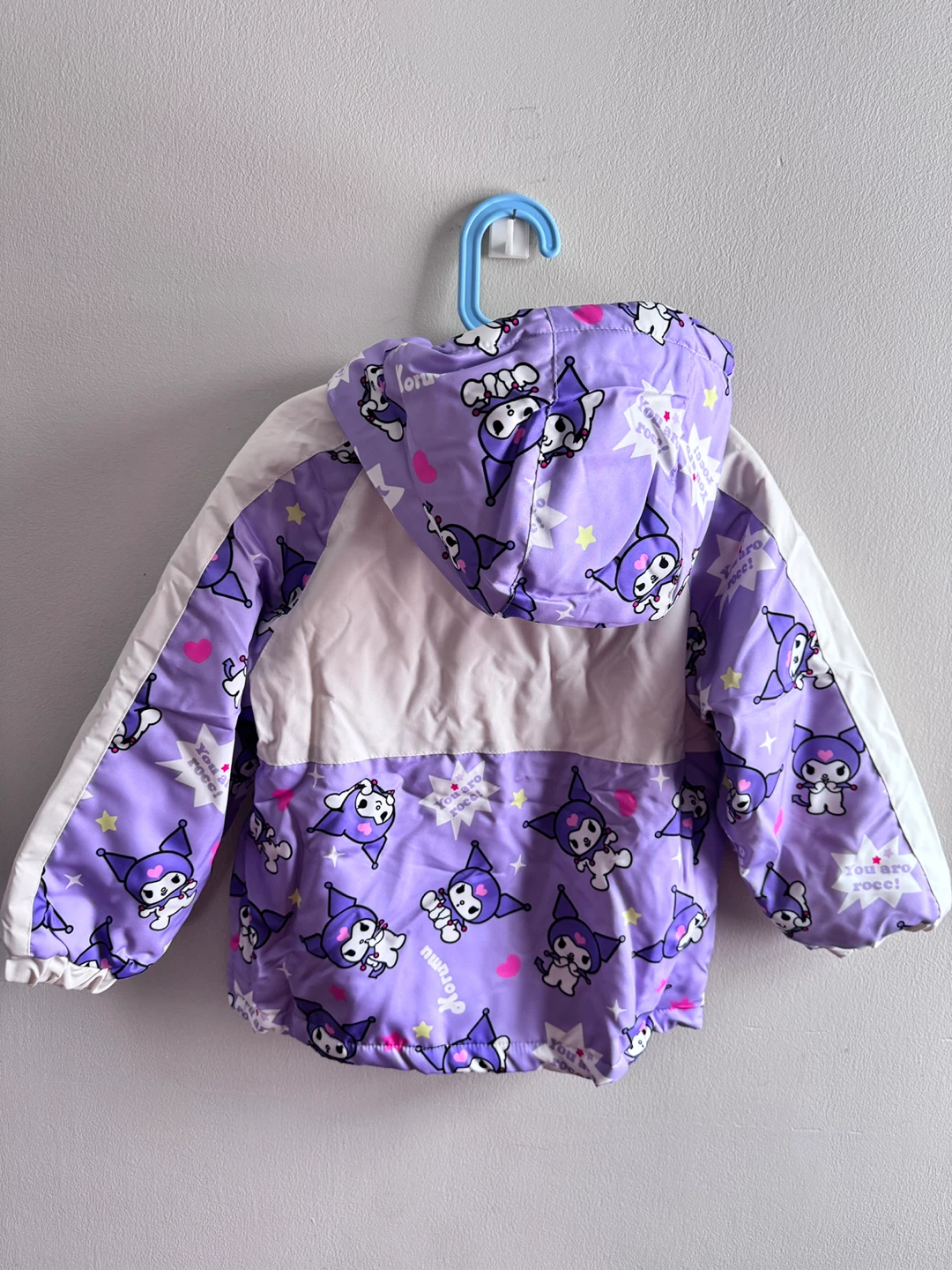 Kuromi Kids Purple & White Jacket Toddler size 5-6T - photo 4