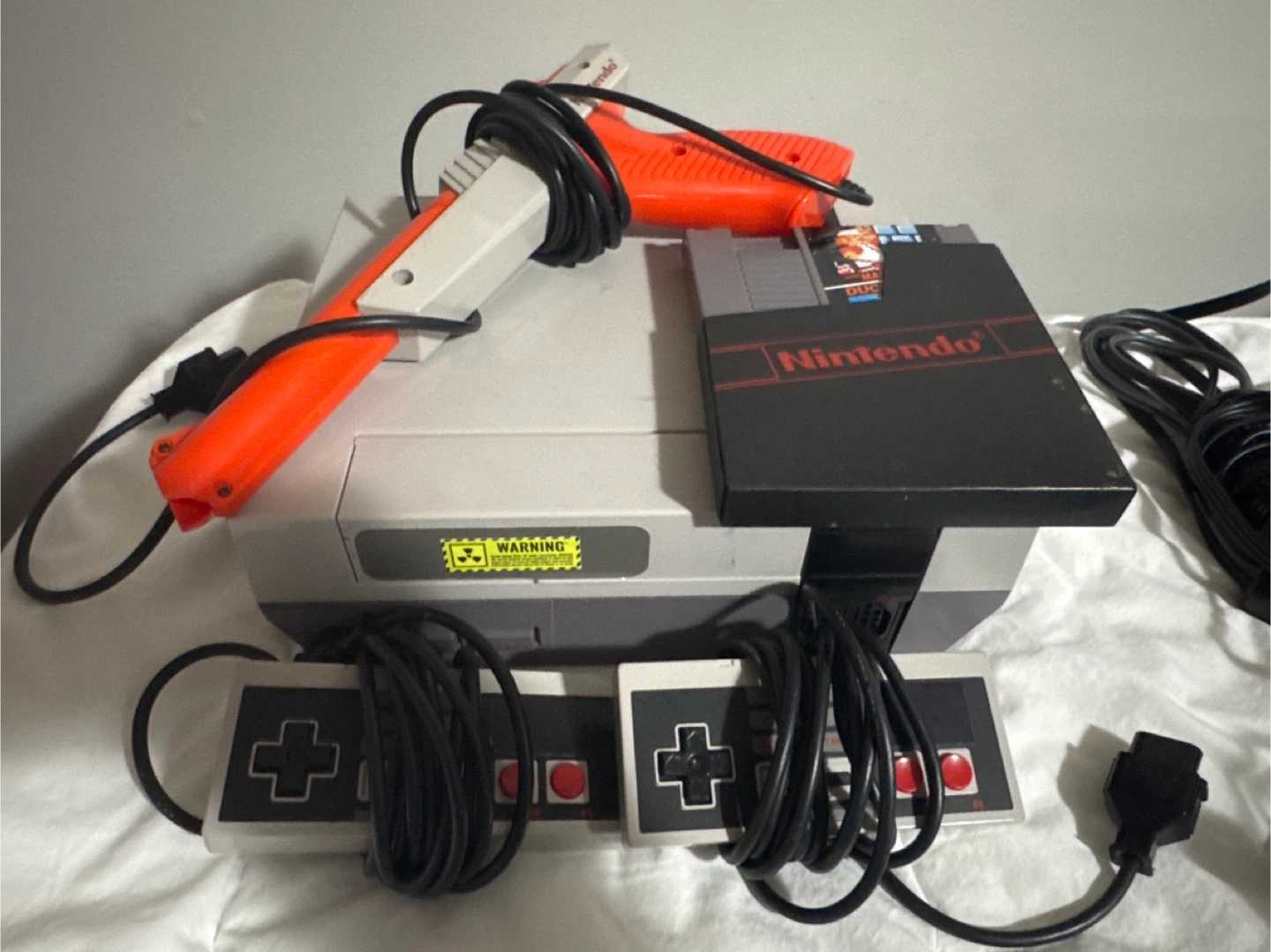 Nintendo NES Console with Games & Accessories