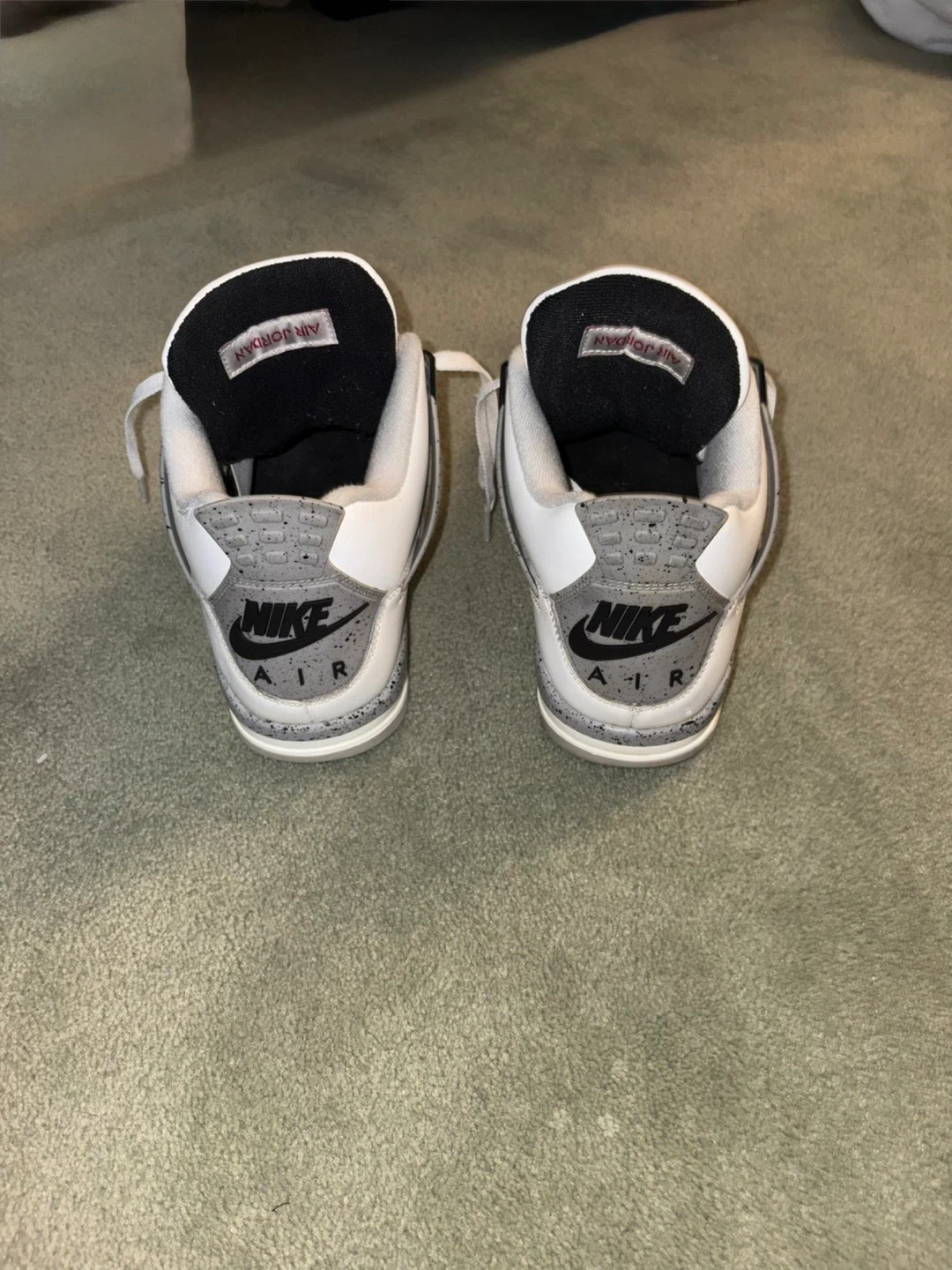 Nike Air Jordan 4 Retro White Cement US 11 - photo 2