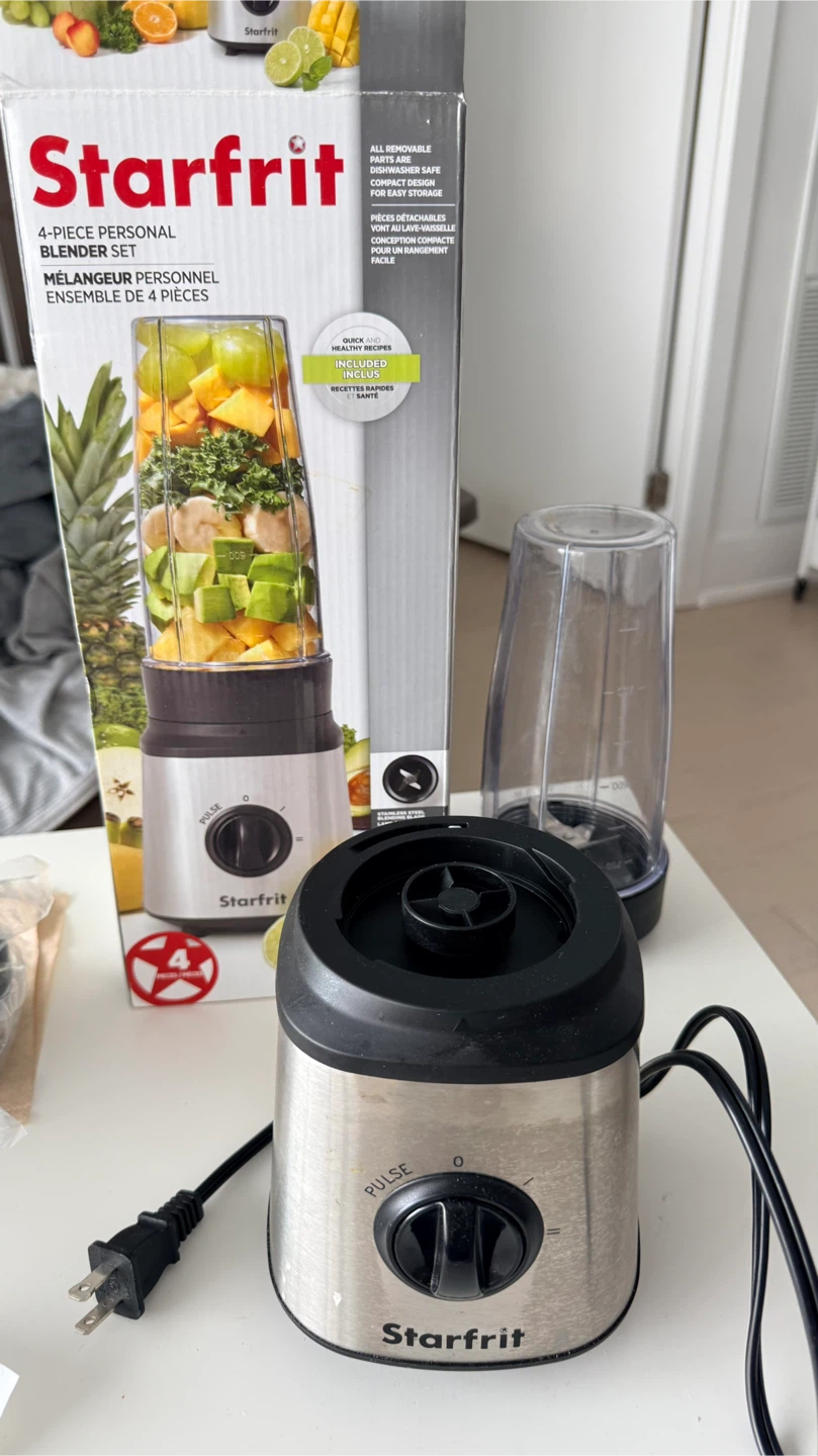 Starfrit 4-Piece Personal Blender Set