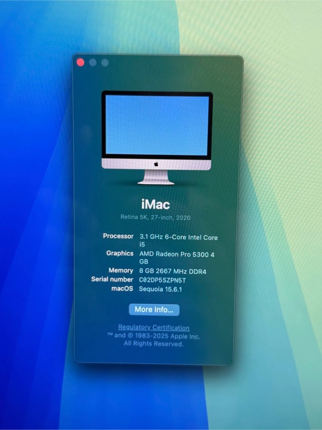 Apple iMac Retina 5K, 27- inch 2020 - photo 5