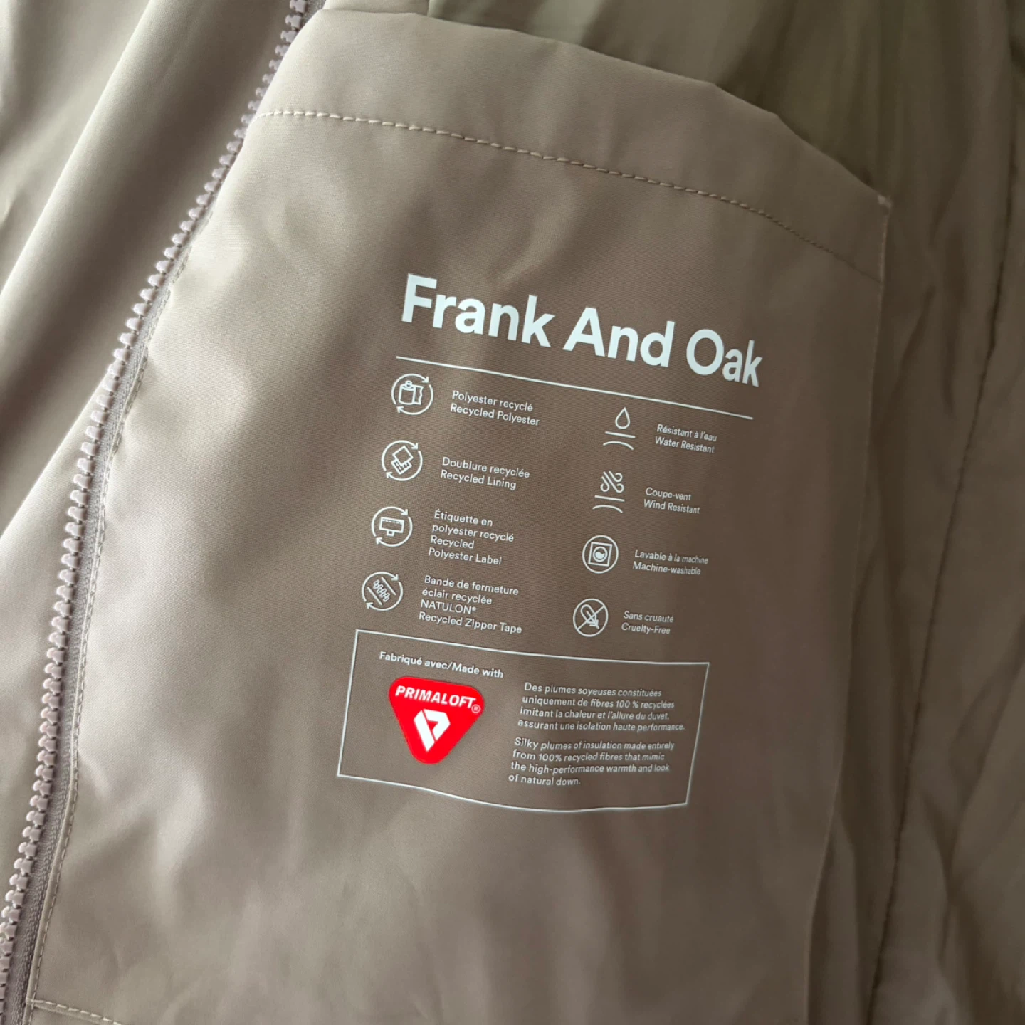 Frank And Oak - Highland Long Puffer Coat - photo 2