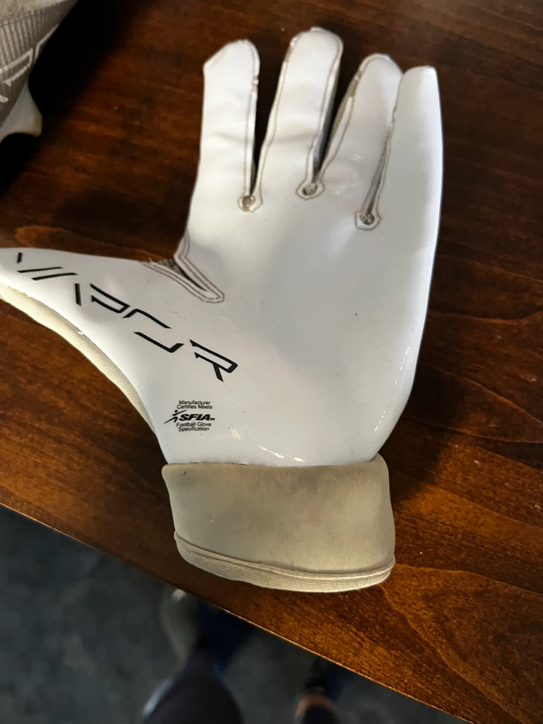 Nike Vapor Football Gloves - White - photo 3