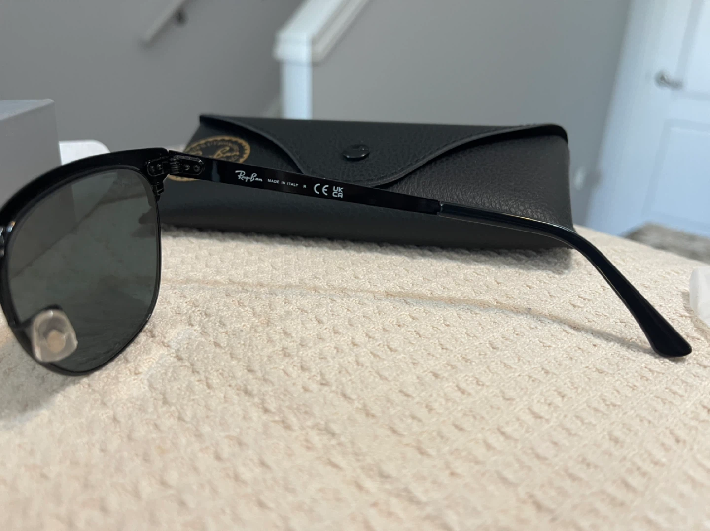 New Ray-Ban Clubmaster | Matte Black on Black. MADE IN ITALY 🇮🇹 - photo 4