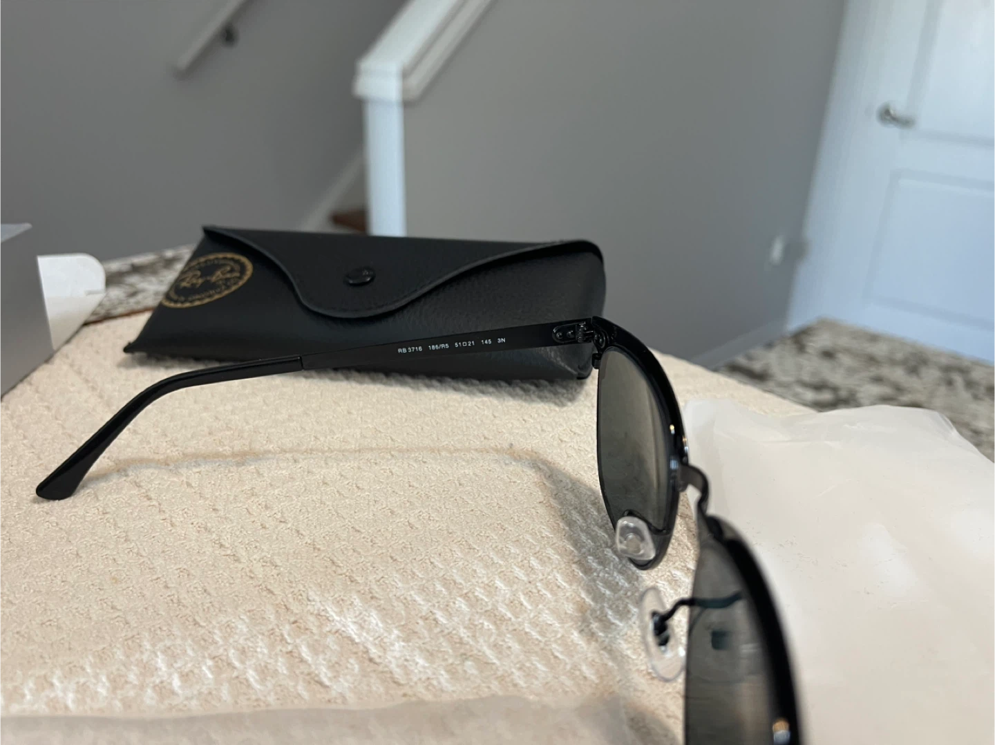 New Ray-Ban Clubmaster | Matte Black on Black. MADE IN ITALY 🇮🇹 - photo 5