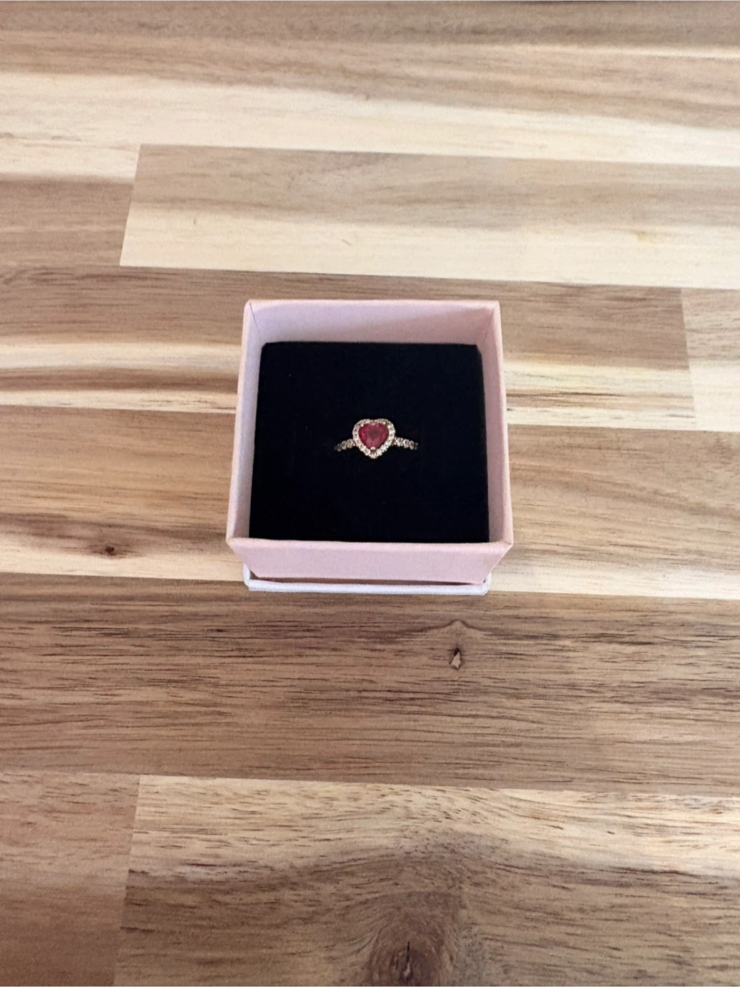 Pandora Gold Heart Ring