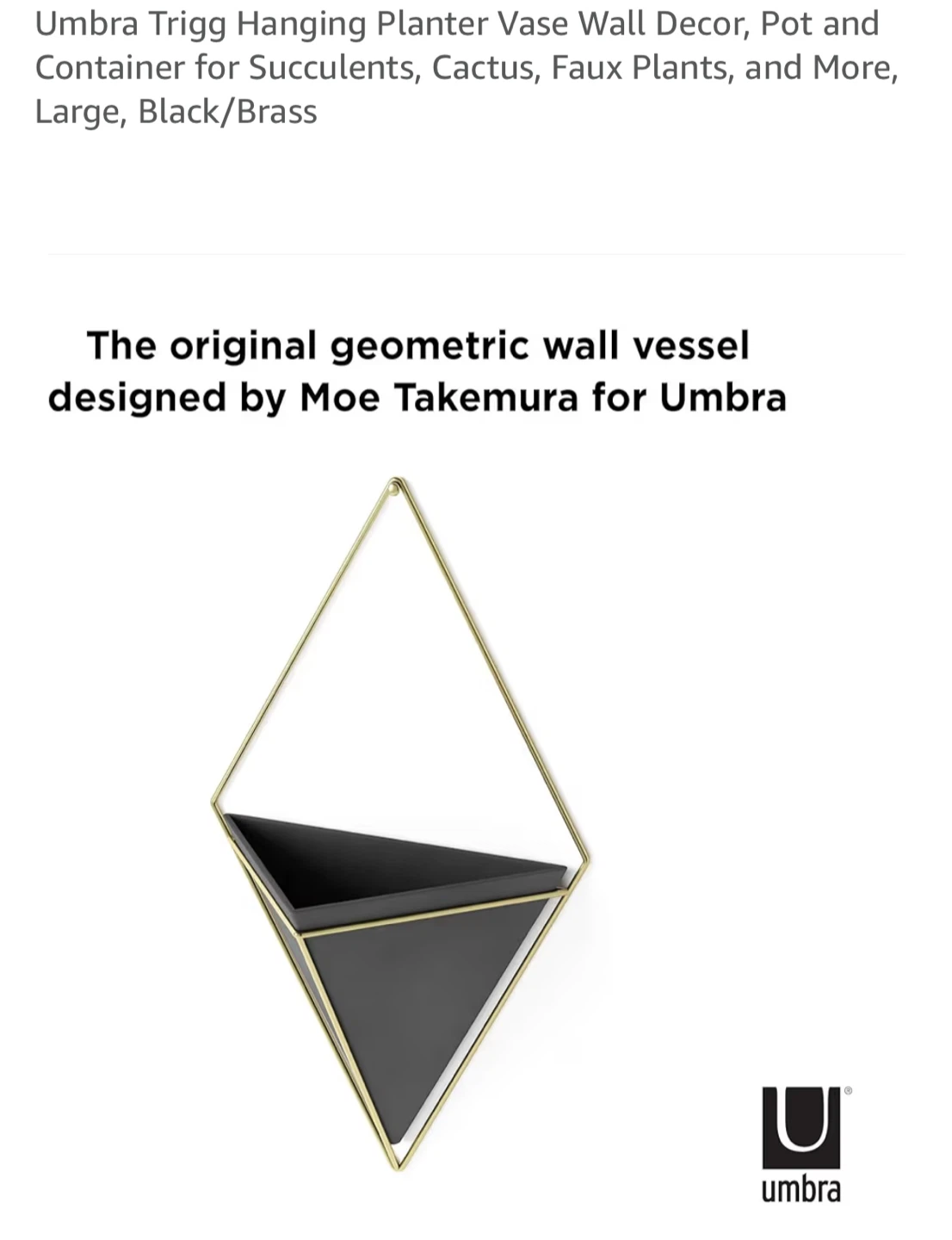 Hanging Diamond Planters - Set of 2 - photo 3