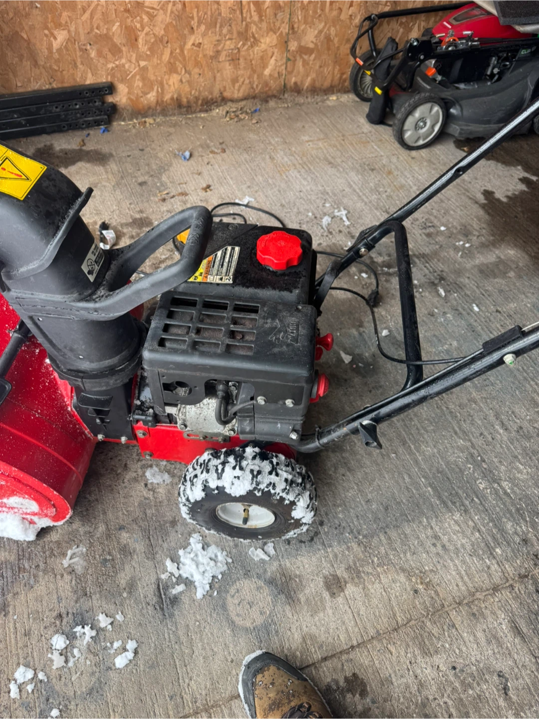 Yard Machines 22" 179cc Snow Blower