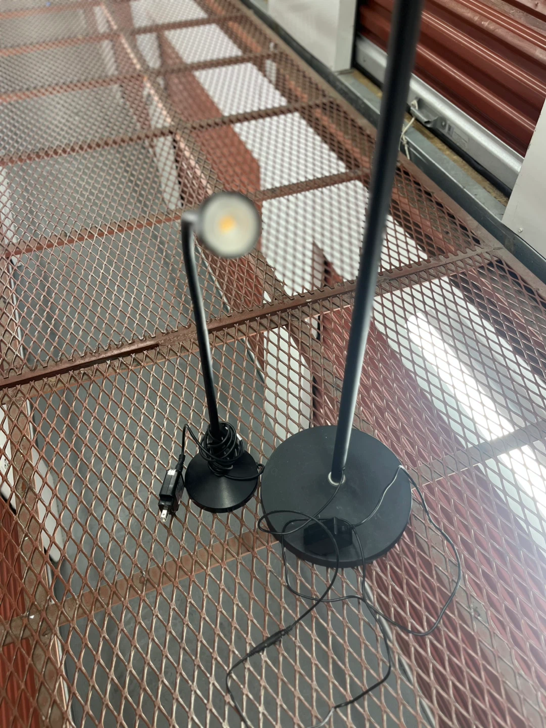 Black Floor & Desk Lamp Set - photo 3