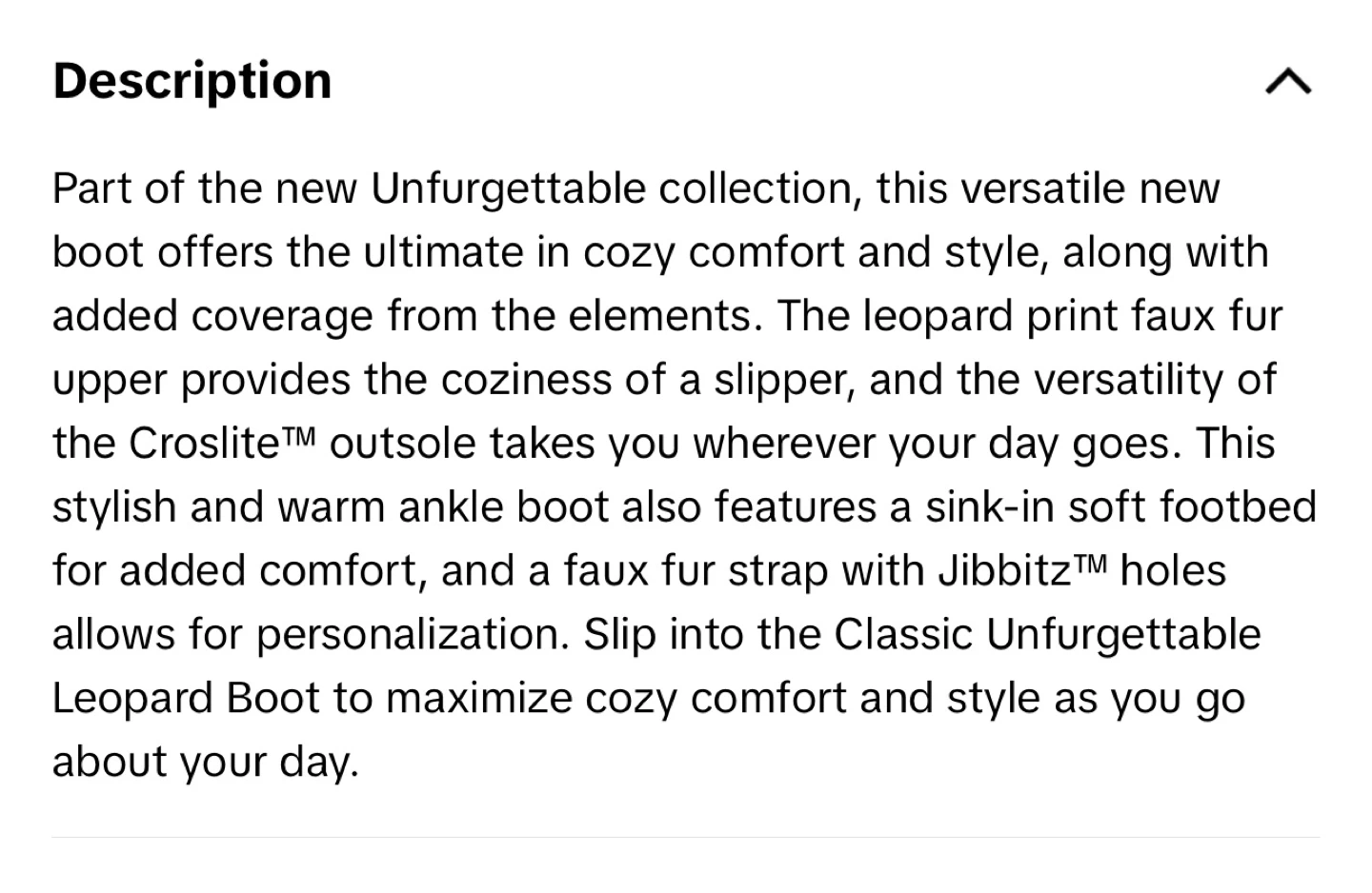 Crocs Adult Classic Unforgettable Fuzzy Lined Boots - photo 4