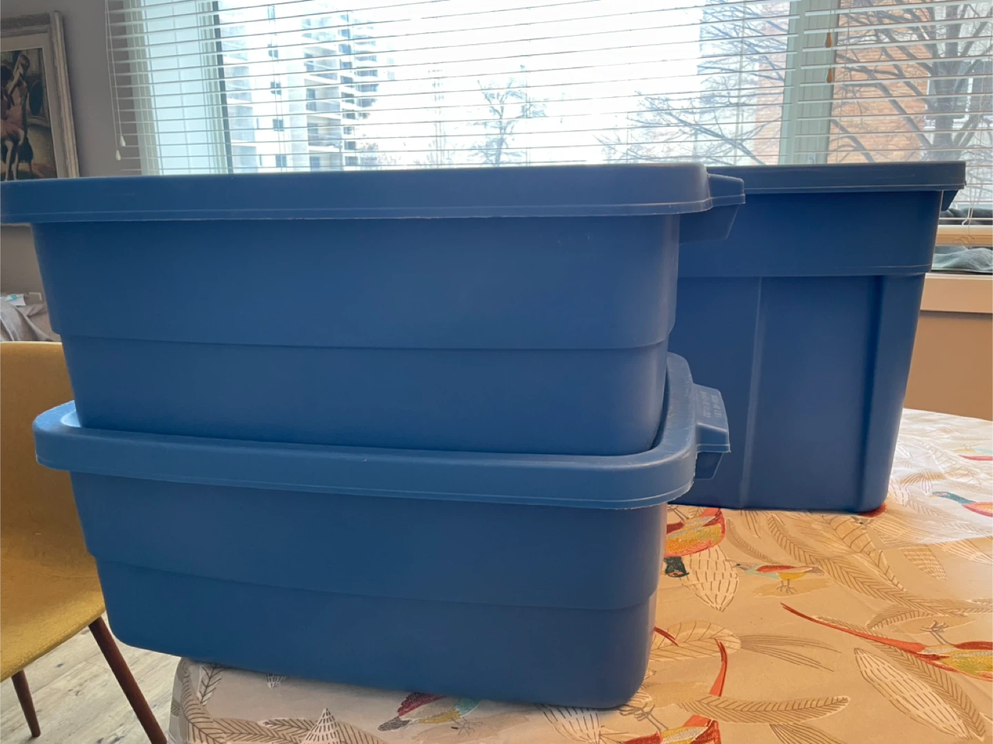 Rubbermaid  Storage Totes - bundle of 4 - photo 2
