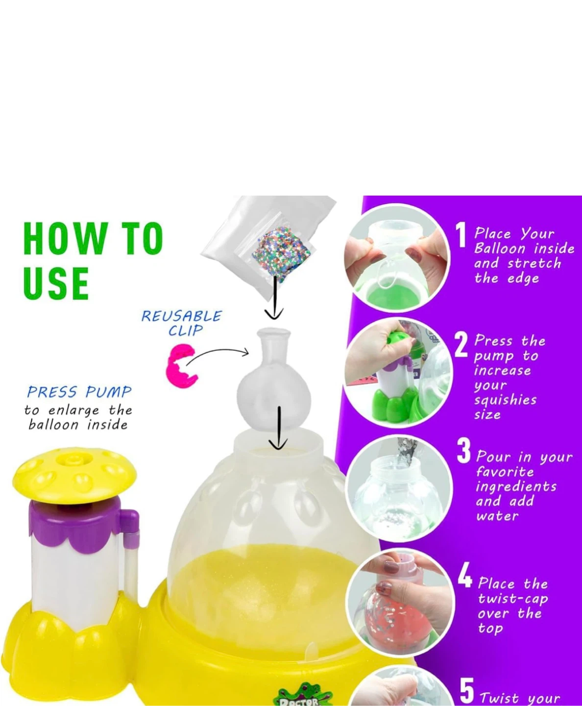Doctor Squish Squishy Maker Station - photo 4