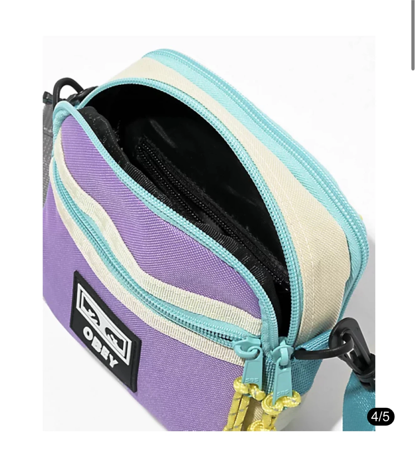 Obey Purple Mini Crossbody Bag - photo 5