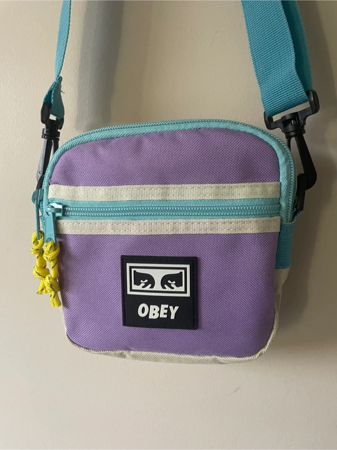 Obey Purple Mini Crossbody Bag - photo 4