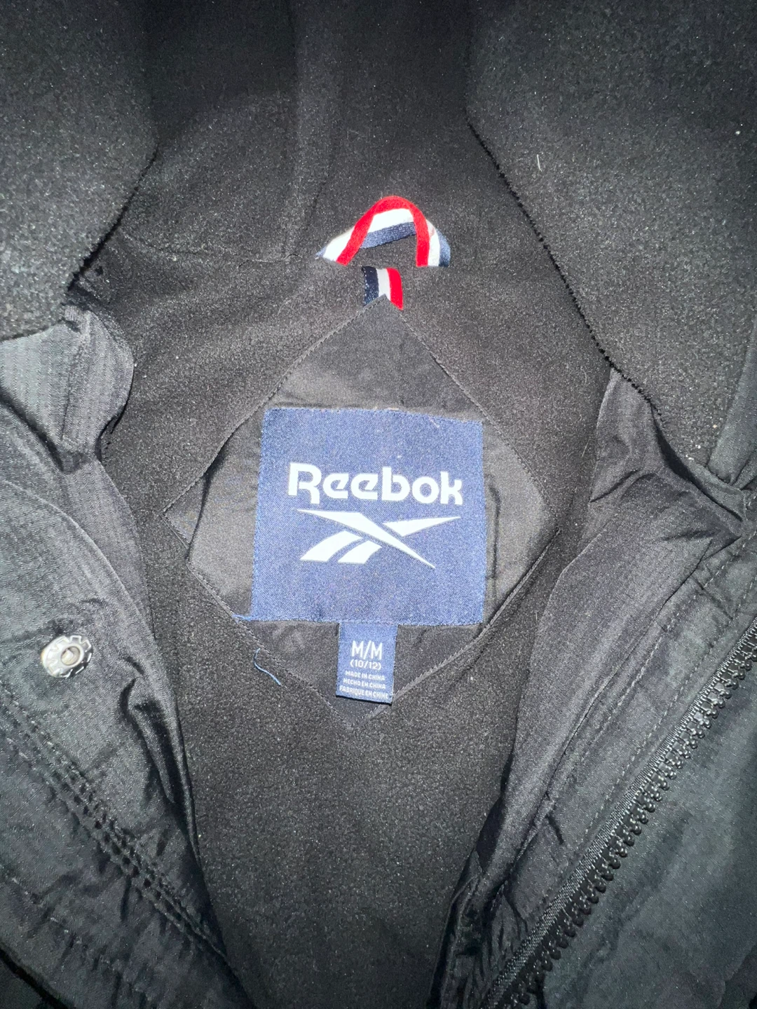 Reebok Black Puffer Jacket Size M (10/12) - photo 4