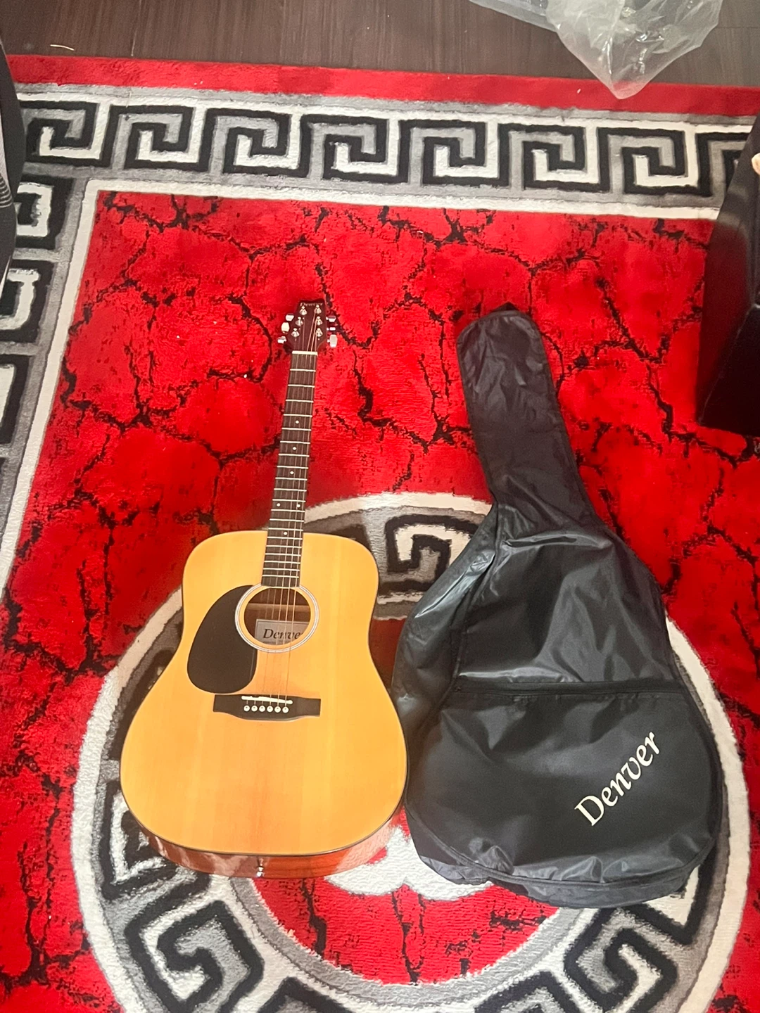 Denver Acoustic Guitar with Case - photo 2