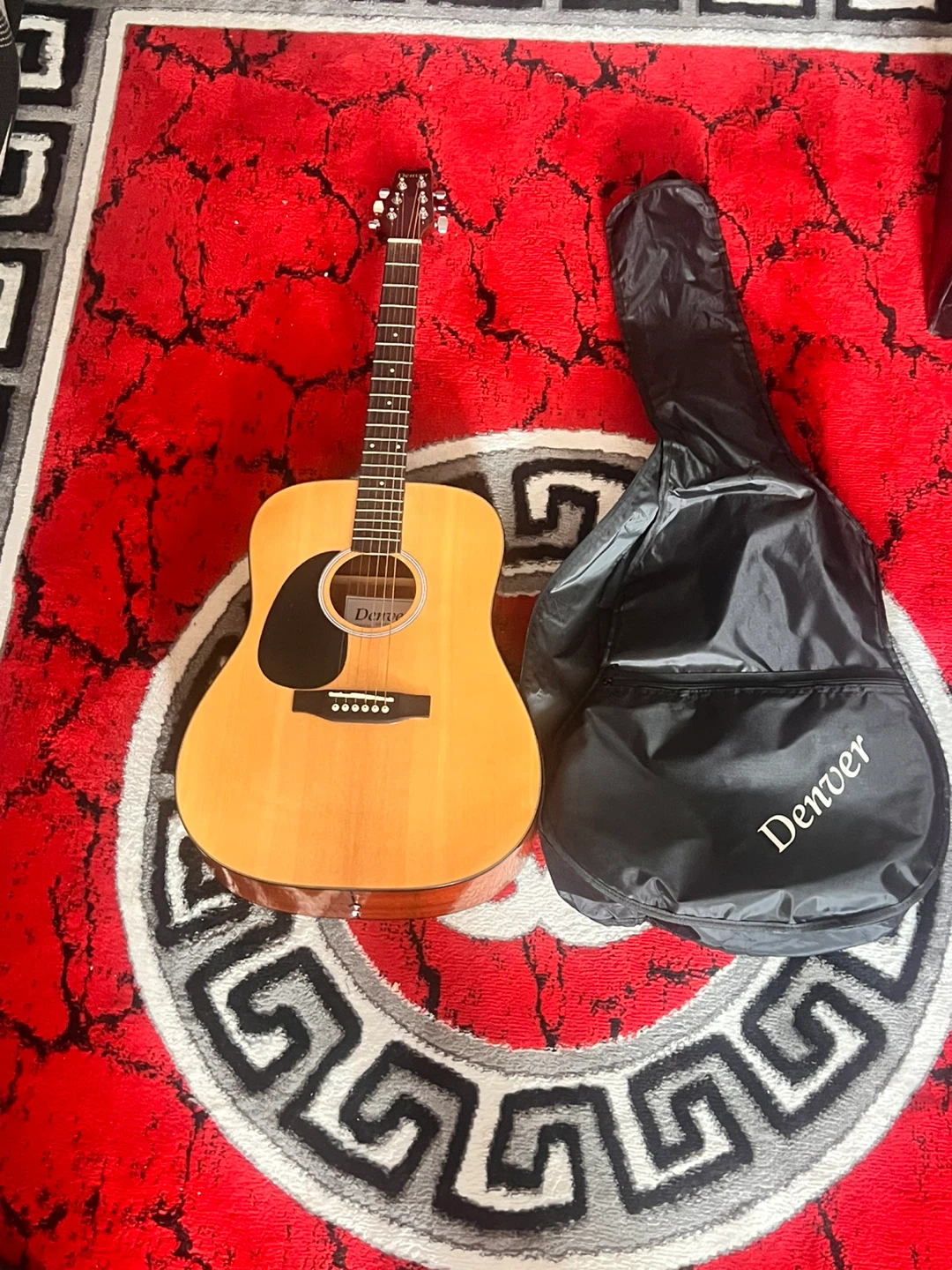 Denver Acoustic Guitar with Case - photo 3