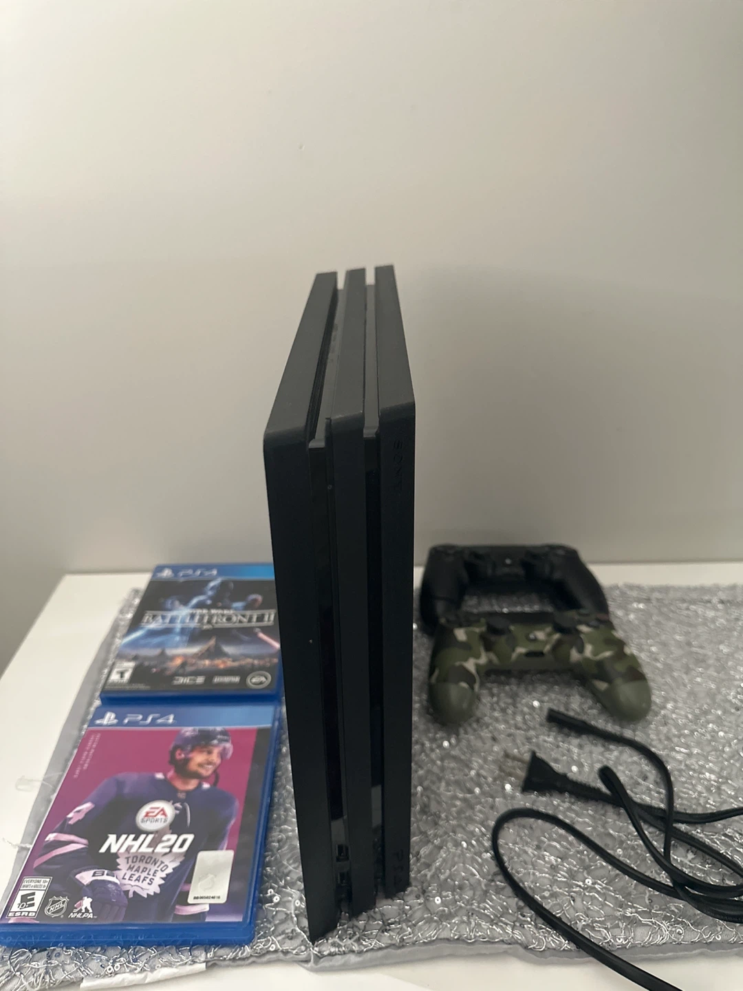 PlayStation 4 Pro Console 1Tb with Games & Controllers - photo 2