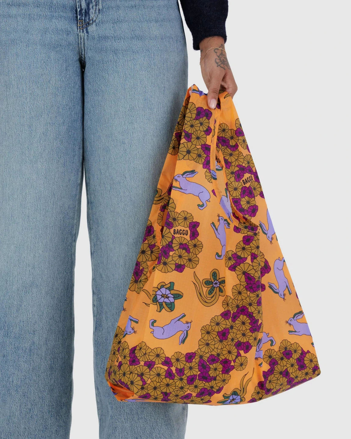 BAGGU Standard Reusable Bag - Wild Rabbit NEW - photo 3