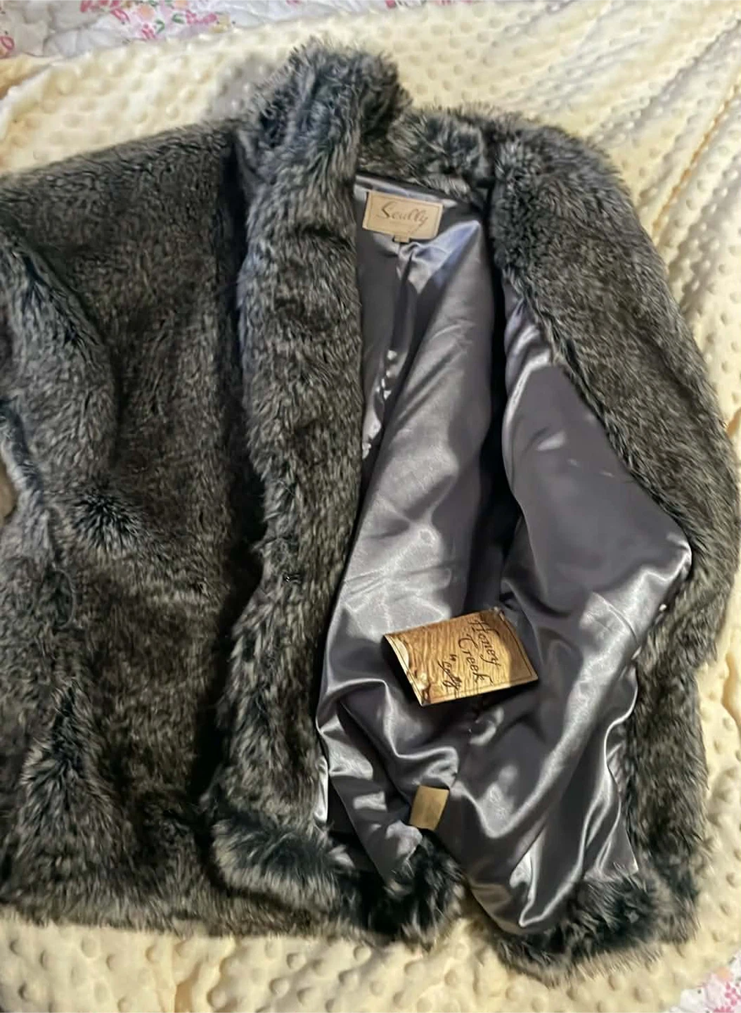Scully Faux Fur Vest - Size L - photo 2