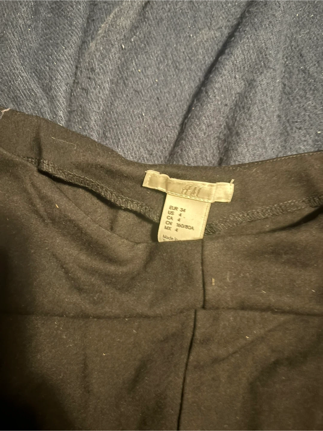 H&M Black Off-the-Shoulder Bodysuit Size 4 - photo 2