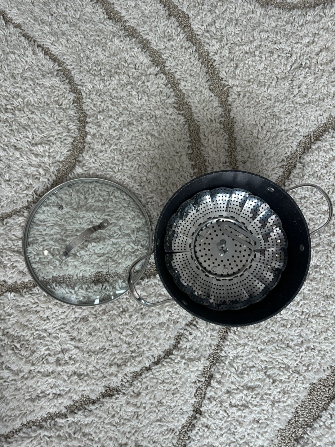 Collapsible Steamer Basket with Lid