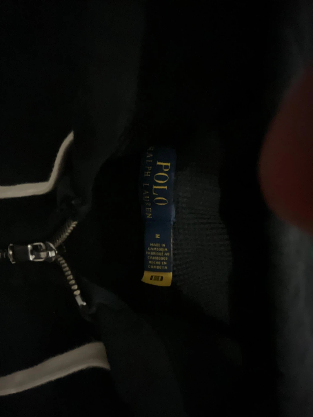 Polo Ralph Lauren Black Full Zip Hoodie - photo 3