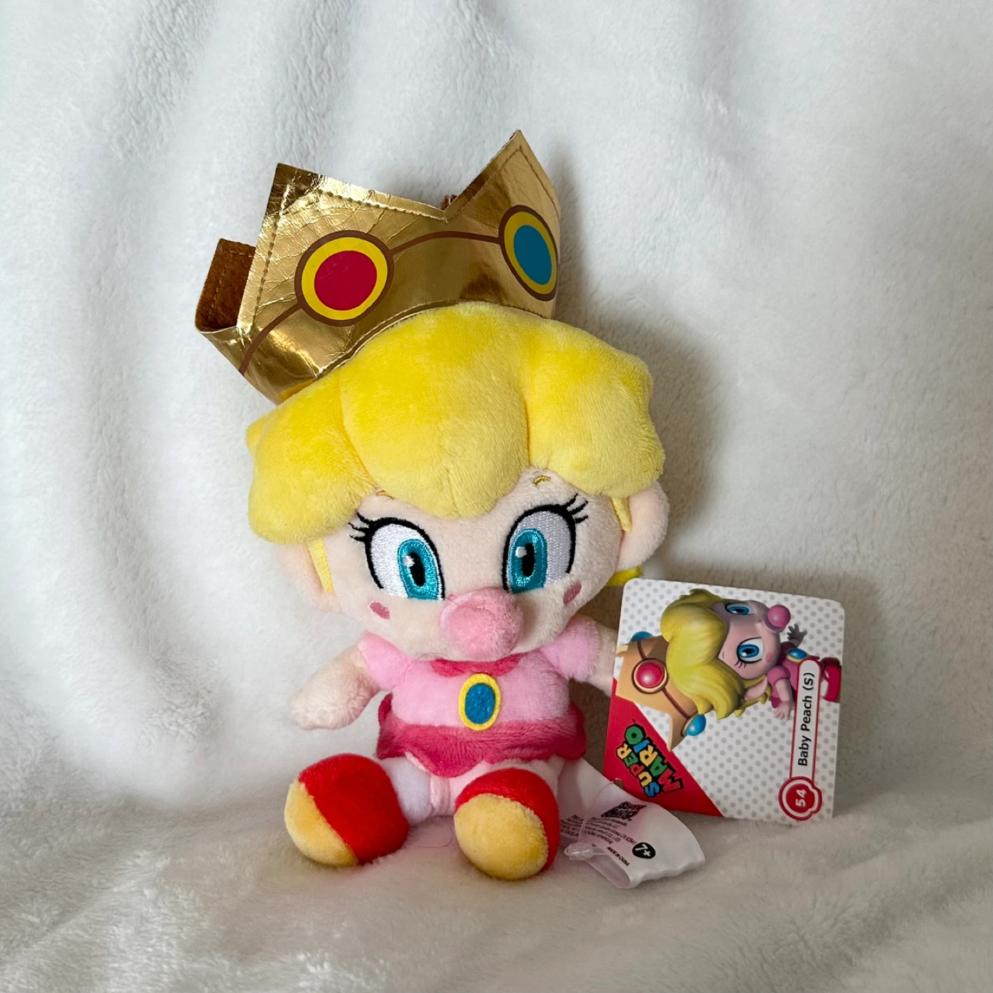 Authentic Nintendo Super Mario Baby Peach Plush