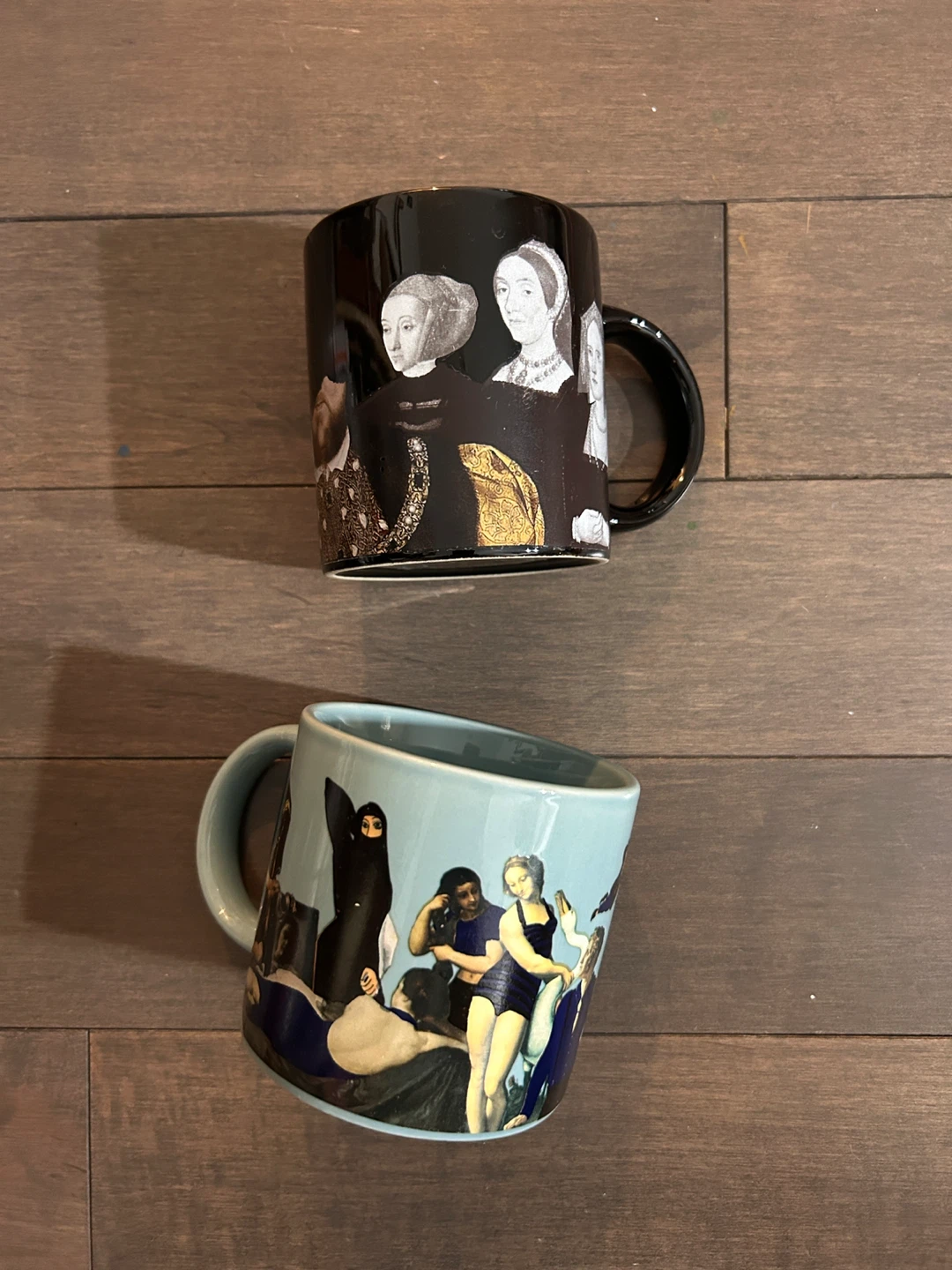 Art Classic Painting Mugs - Set of 2