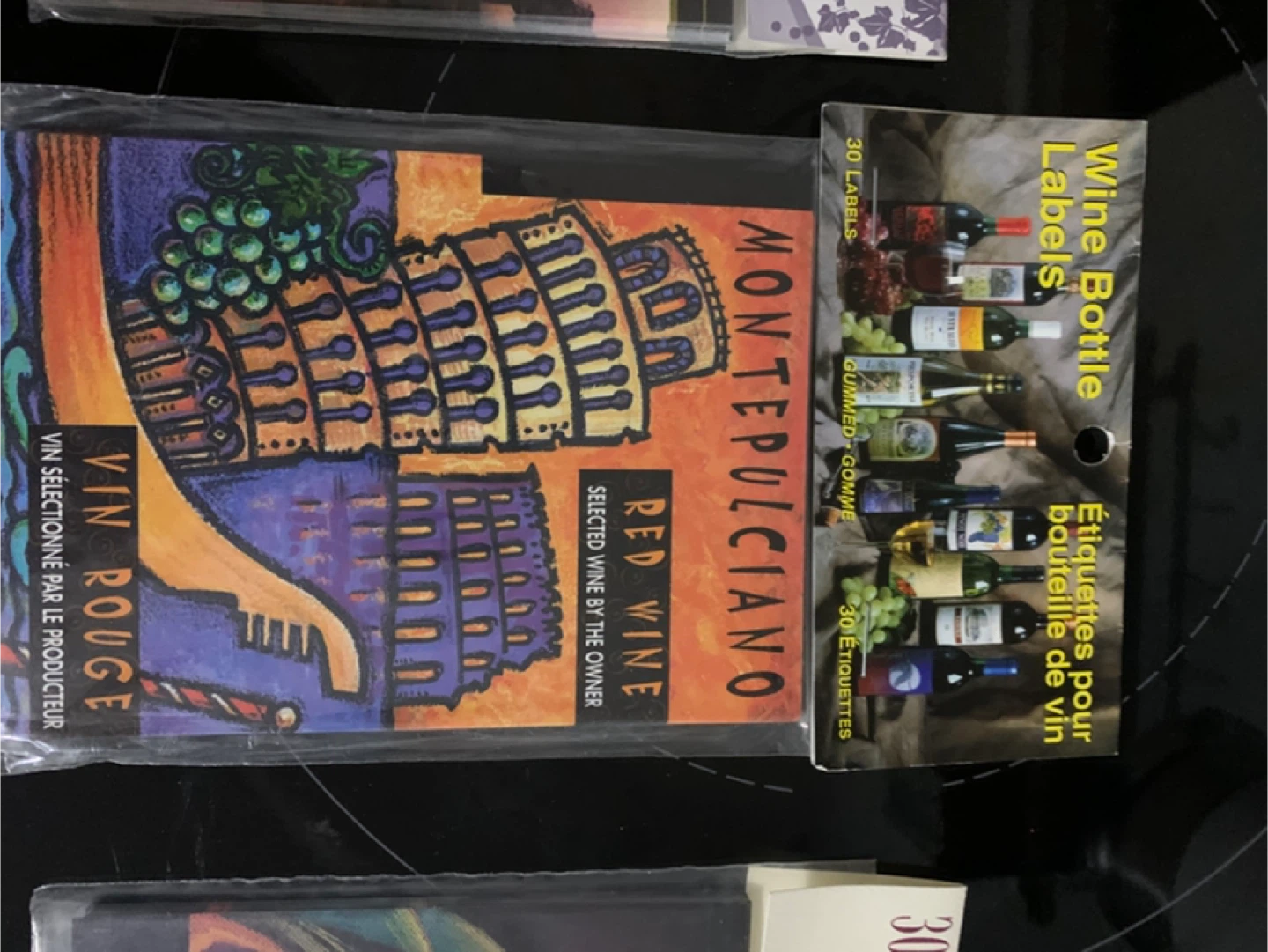 Assorted Wine Bottle Labels - Wine & Red Wine Designs - photo 4