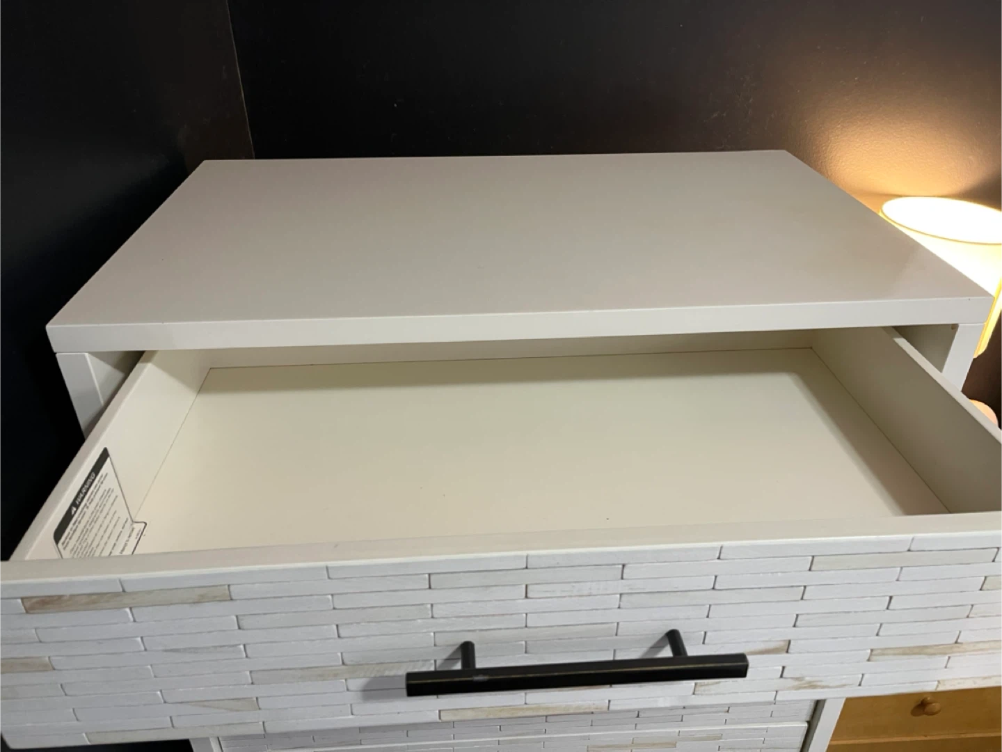 High-End Solid Wood Chest of Drawers with Slatted Fronts - photo 4