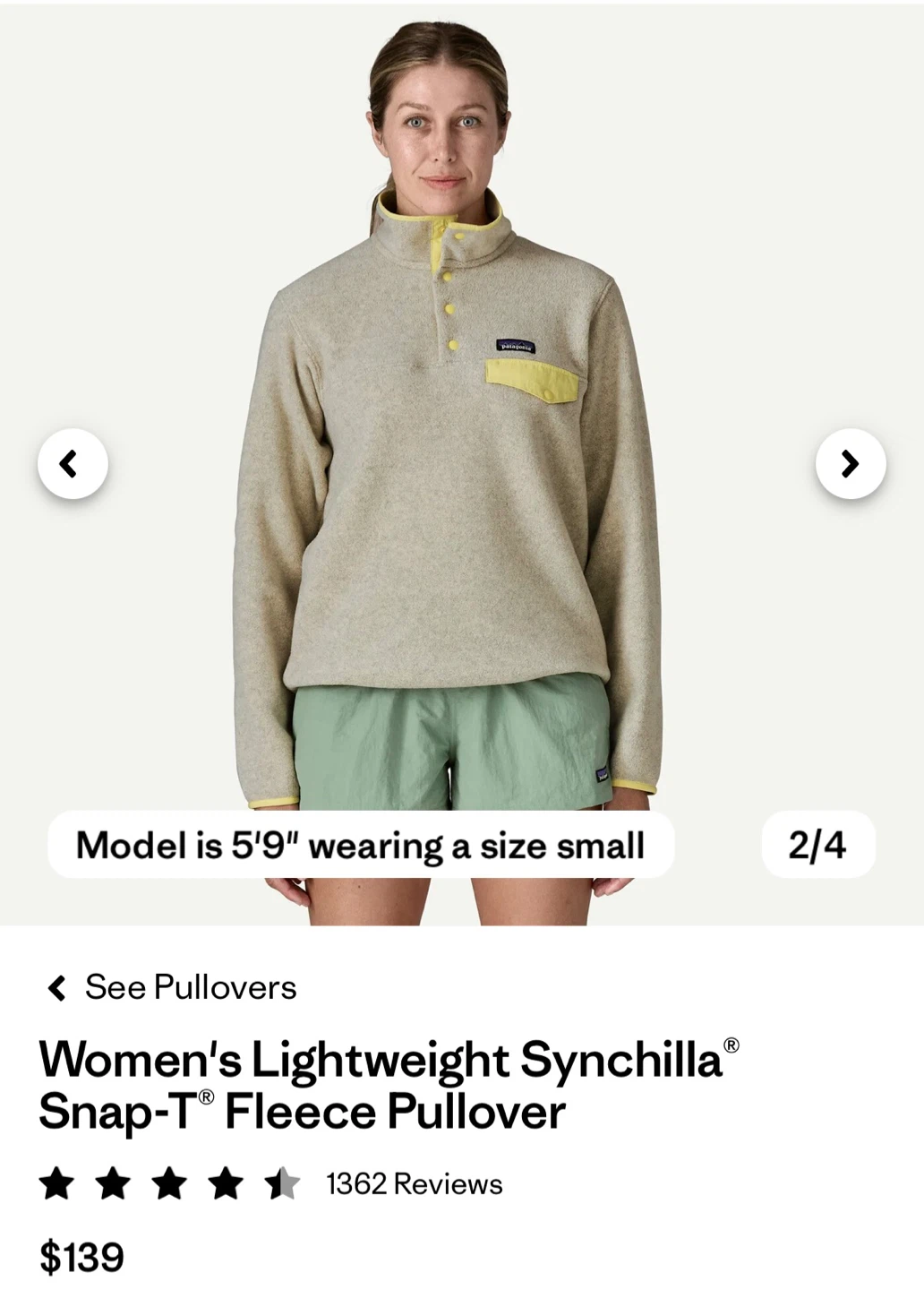 Patagonia Women's Fleece Pullover - photo 2